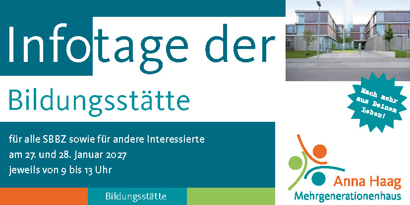 Infotage der Bildungsstätte
